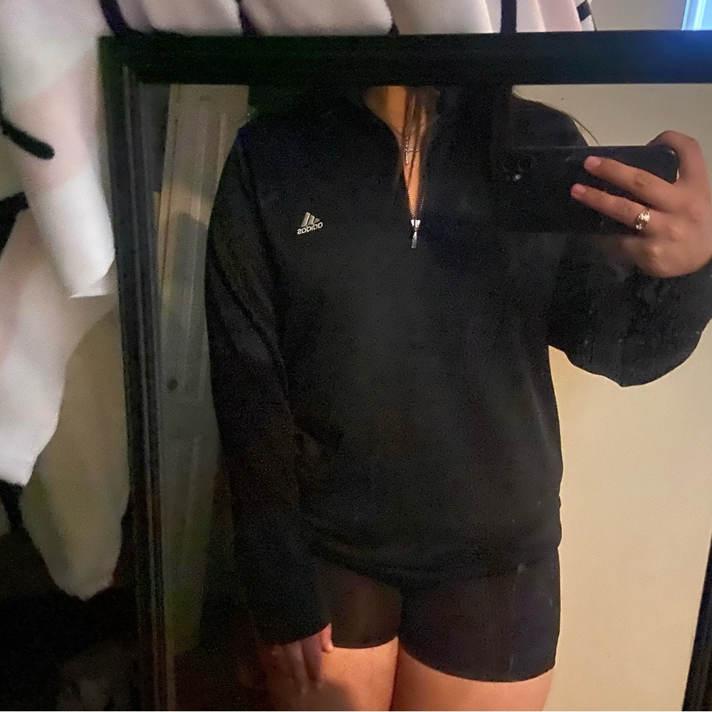 Adidas Women's Black Pullover Top